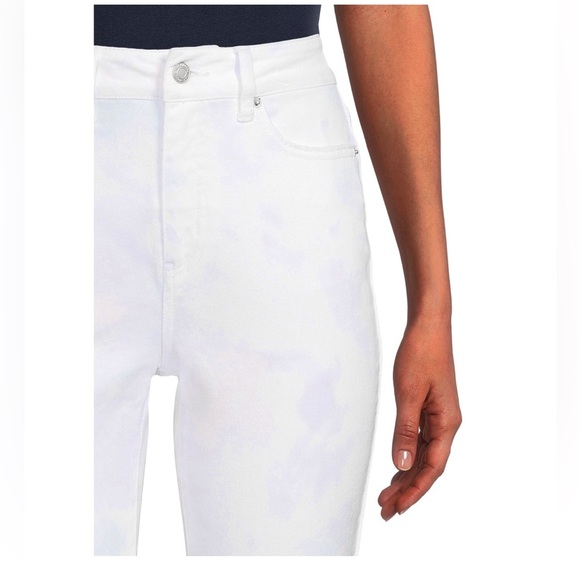 NWT High Rise Straight WHITE Crop Jeans size 6 - Picture 6 of 9